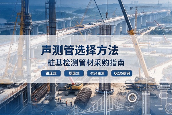 甘南声测管选型标准