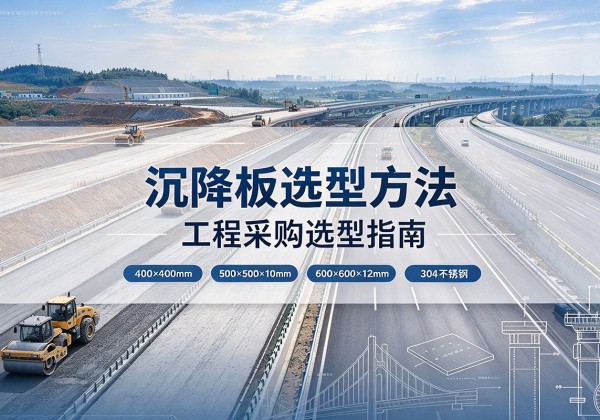 甘南沉降板选择方法