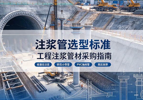 甘南注浆管选型标准